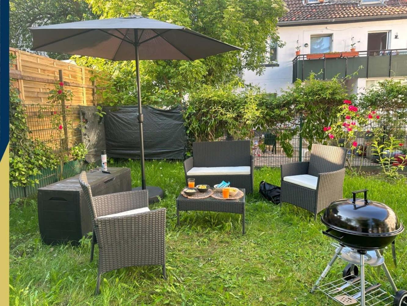 Cozy Apartment With Garden In ゲルゼンキルヒェン エクステリア 写真